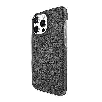COACH スリムラップケース iPhone 15/14/13 Amazon.com: Coach Signature Canvas Slim Wrap iPhone 15/14/13